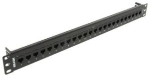 PATCH PANEL DE 24 PUERTOS KCONN 1RU NEGRO BELDEN