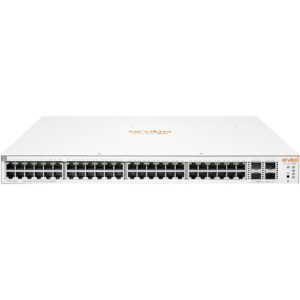 SWITCH DE 48 PUERTOS 1GBPS POE+ 370W 4SFP+ ARUBA IOn