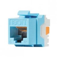 CONECTOR HEMBRA CAT 6 T568 A/B AZUL BELDEN
