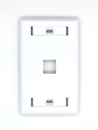 PLACA PARA PARED DE 1 PUERTO BELDEN