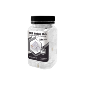 MODULAR PLUG RJ45 CAT6 UNSHIELDED, 100PZAS LINKED-PRO
