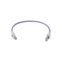 PATCH CORD CAT6A DE 1FT PURPURA SIEMON