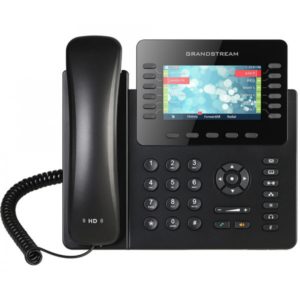 TELEFONO IP DE 12 LINEAS, POE PANTALLA COLOR GRANDSTREAM