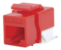CONECTOR HEMBRA CAT 6 T568 A/B ROJO LINKED-PRO