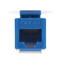 CONECTOR HEMBRA CAT 5E T568 A/B AZUL  LINKED-PRO