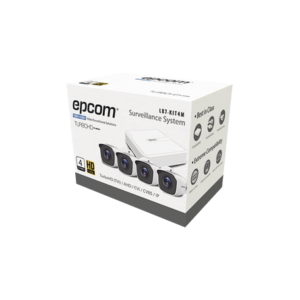KIT DE 4 CAMARAS AHD 720P Y DVR  EPCOM